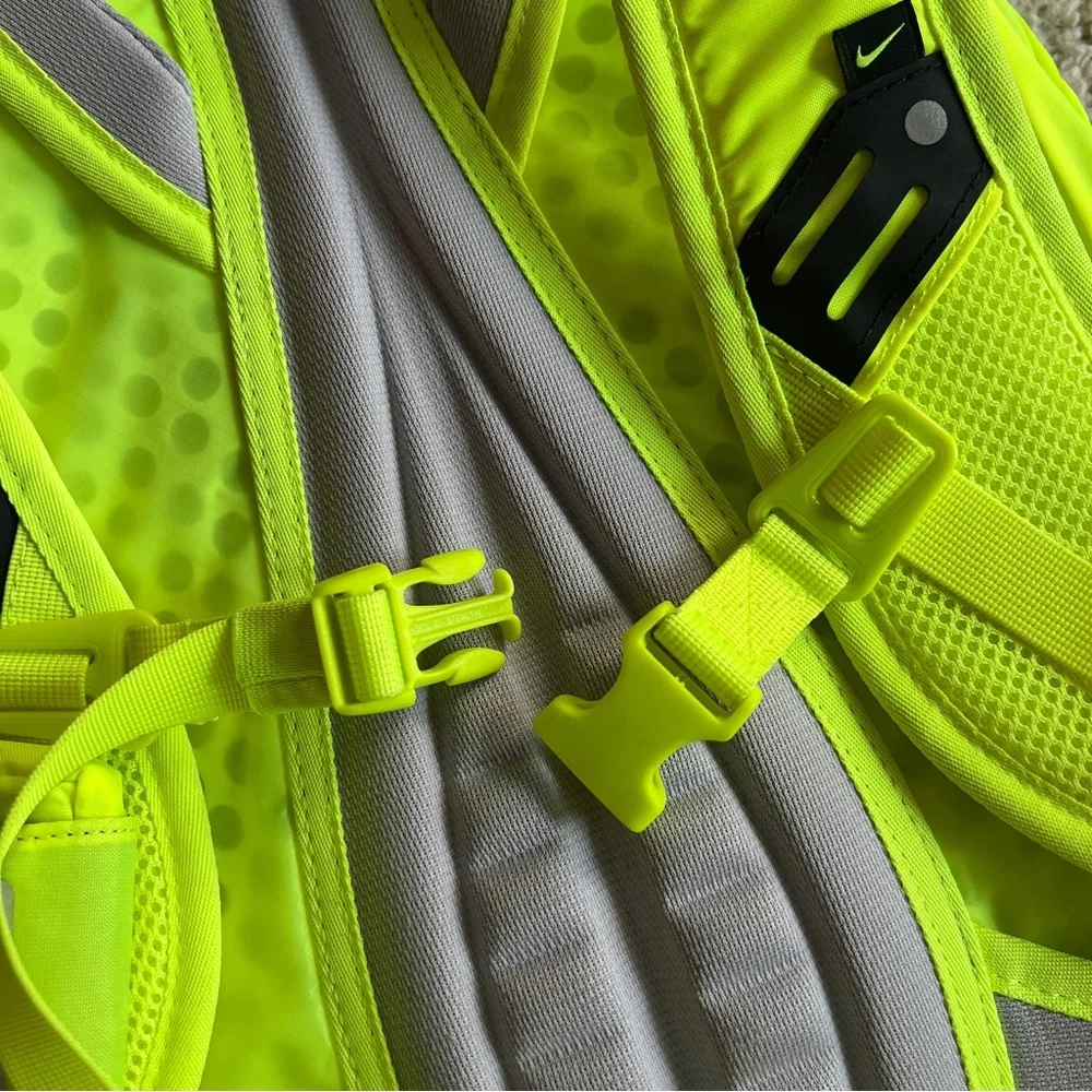 Nike Cheyenne Volt Green Yellow Unisex Backpack Vintage Style